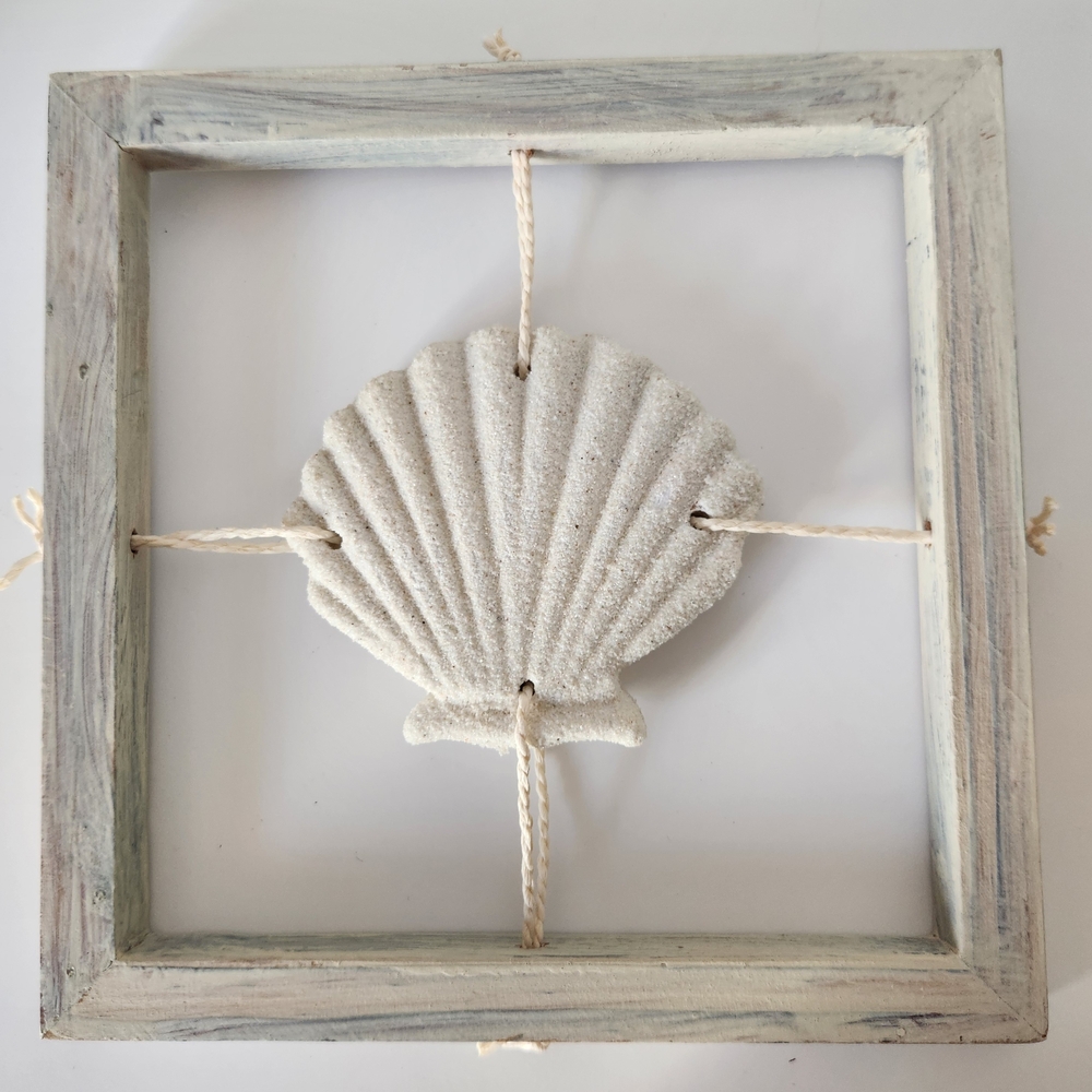 Rustic White Star Wall Decor - Picture 2 of 8